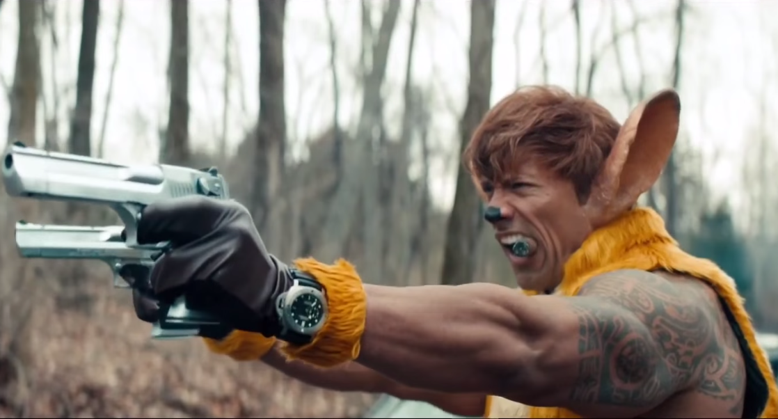 Dwayne Johnson “La Roca” protagoniza nueva versión violenta de Bambi