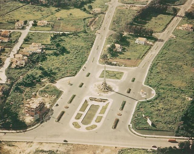 Así era la Plaza Altamira en 1945 (Fotos)