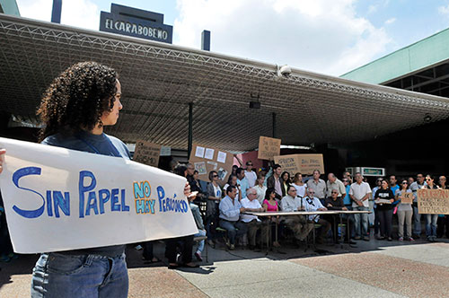 El Carabobeño podría tener un cierre forzoso ante la escasez de papel periódico