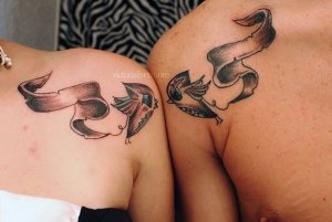 ¡Espectaculares!  querrás hacerte uno de estos tatuajes con tu pareja (Fotos)