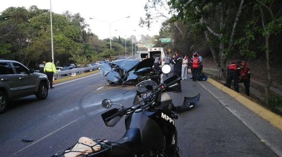 Accidente en la Cota Mil (Fotos)