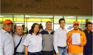 Candidatos de Voluntad Popular exigen al CNE la publicación del Cronograma electoral