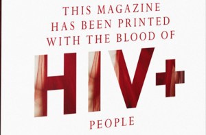 Revista utilizó como tinta sangre de donantes VIH+