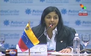La utilidad (si la entiende) de PetroCaribe según Delcy Rodríguez (video)