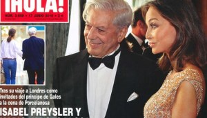 Isabel Preysler dice que Vargas Llosa lleva divinamente ser portada de la prensa