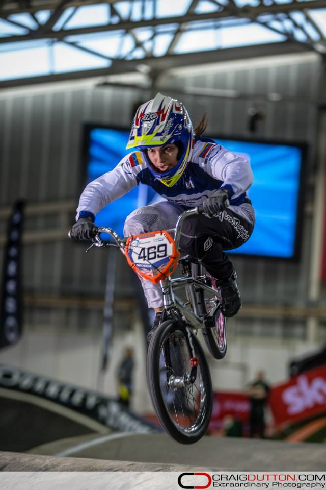 Stefany Hernández busca nuevo podio en Open Internacional de BMX