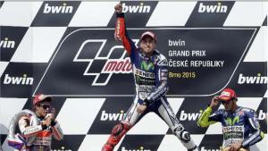 Jorge Lorenzo empató la punta del Mundial de MotoGP