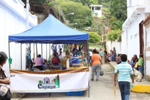 Turismo Miranda instaló mercado móvil en Capaya