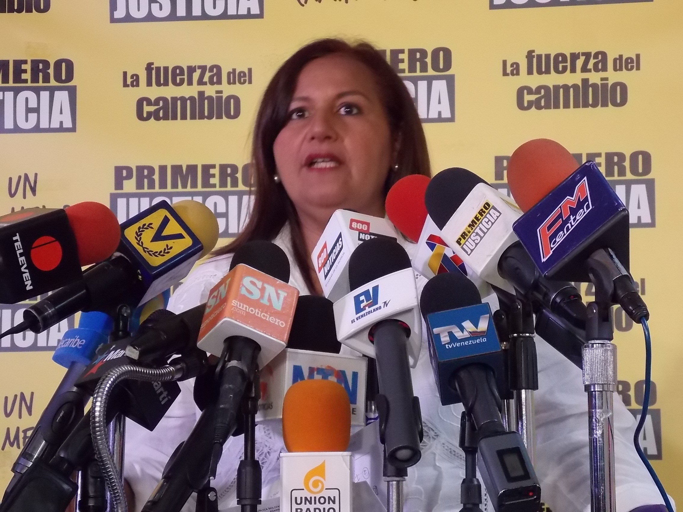 Dinorah Figuera: Candidatos del Psuv en Aragua han sido responsables del caos económico y social
