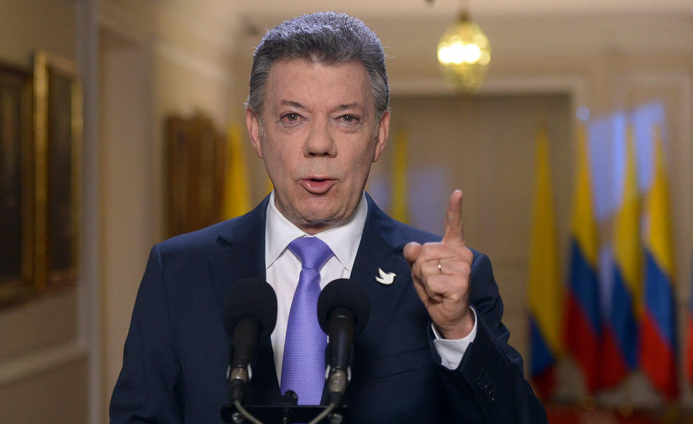 Santos ratificó que la paz con las FARC se firmará en menos de cuatro meses