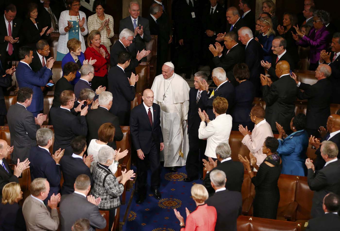 Diez mensajes del discurso histórico del Papa ante el Congreso de EEUU