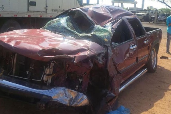 Un muerto y siete heridos en accidente en el puente sobre el Lago