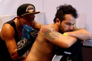 Bogotá grita contra los tabúes con su novena convención de tatuajes (Fotos)