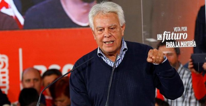 Felipe González entra en campaña en Madrid con ataques al gobierno venezolano y Aznar