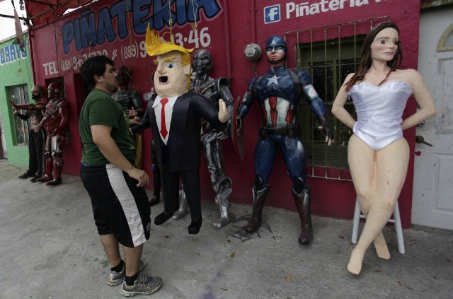 Reynosa, México - piñata de Donald Trump