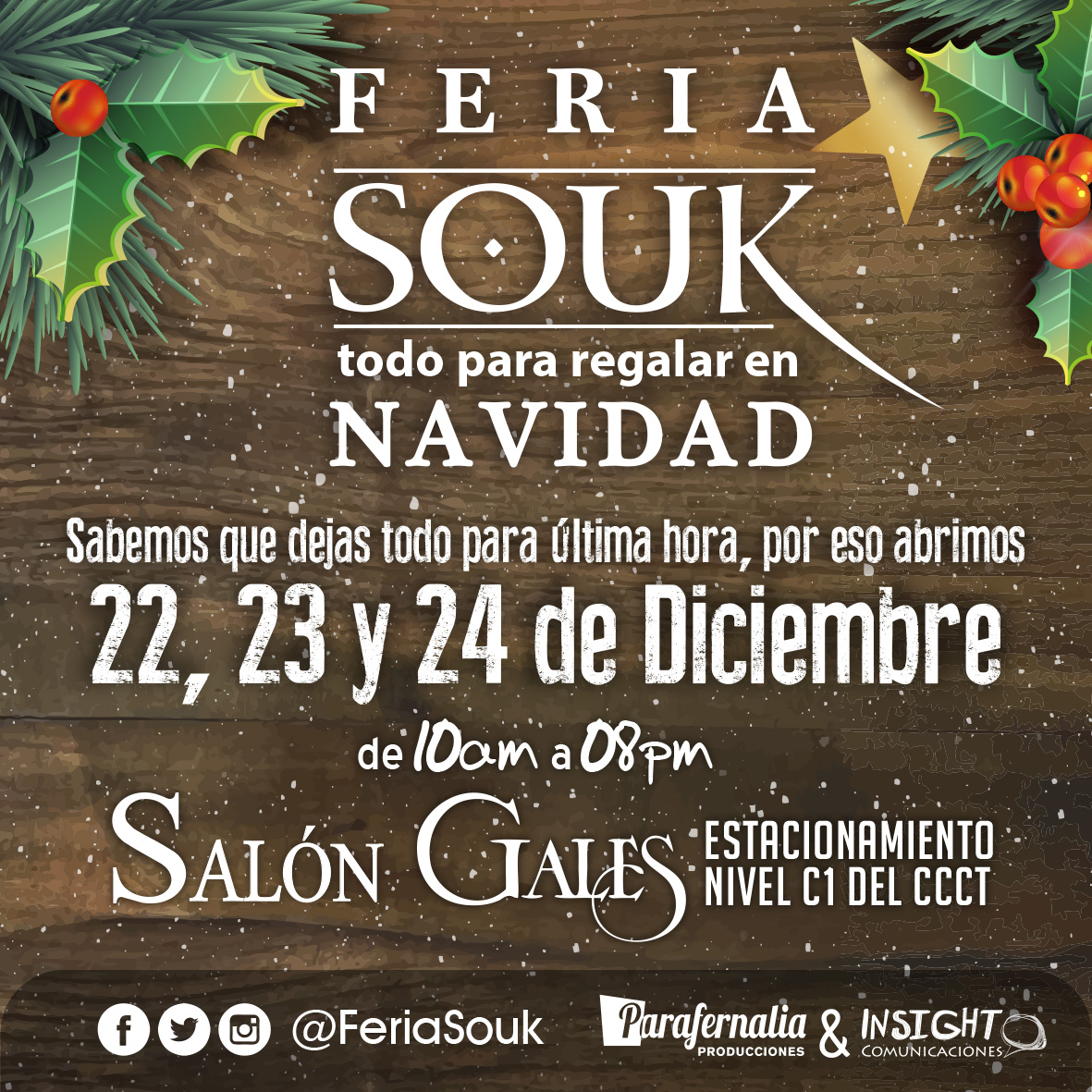 Cuarta Edición De Feria Souk: ¡Todo para la Navidad! En colaboración con Unicef
