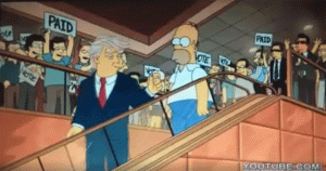 Bart al futuro: La premonitoria imagen de Trump que apareció hace 15 años en Los Simpsons (Fotos)
