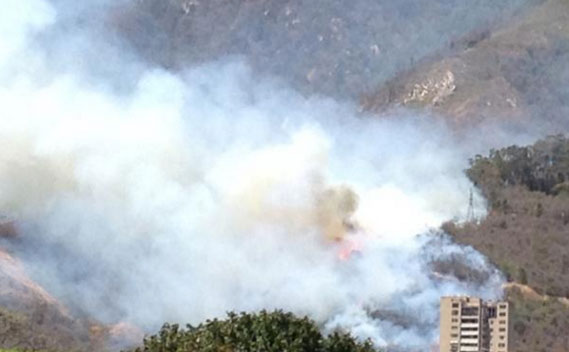 Se quemaron 22 hectáreas del Ávila
