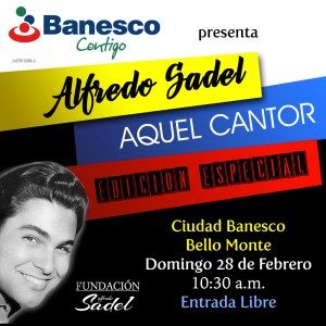 Ciudad Banesco acoge proyección gratuita del documental “Alfredo Sadel: Aquel Cantor”
