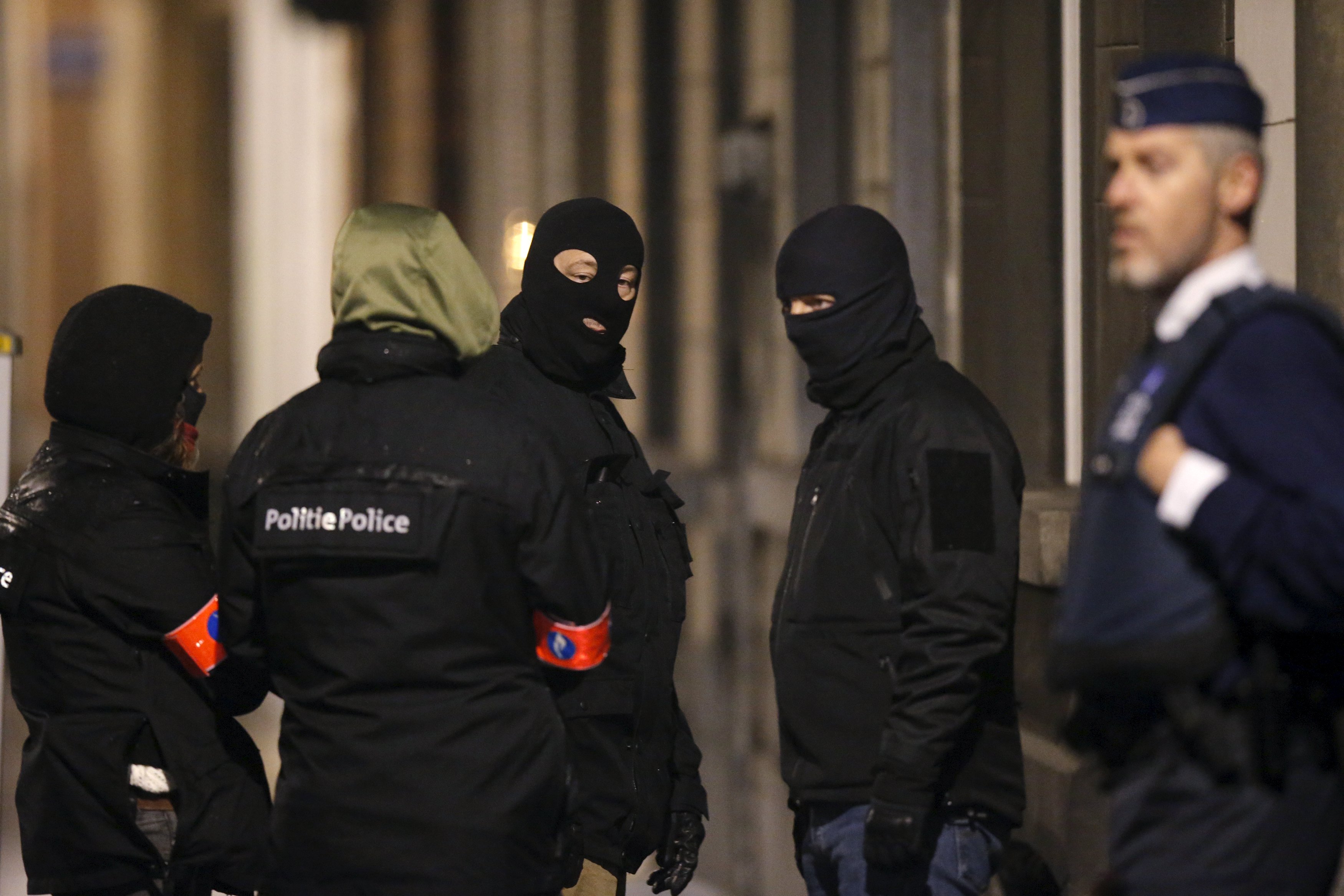 Detienen a nueve sospechosos en Bruselas en varios operativos policiales