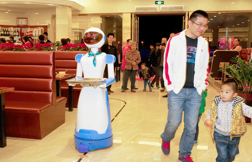 Despidieron a camareros-robot por “escaso rendimiento” en varios restaurantes en China