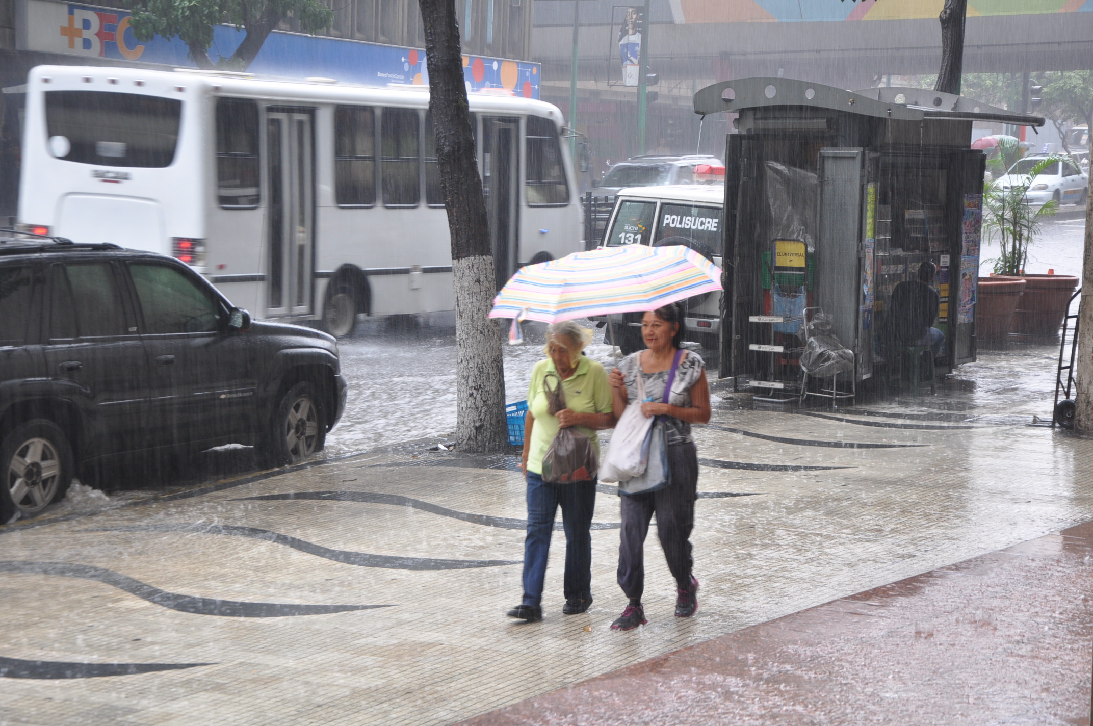 Inameh prevé lluvias intensas para varias regiones del país este sábado
