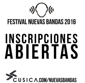 Abiertas las inscripciones para el Festival Nuevas Bandas 2016