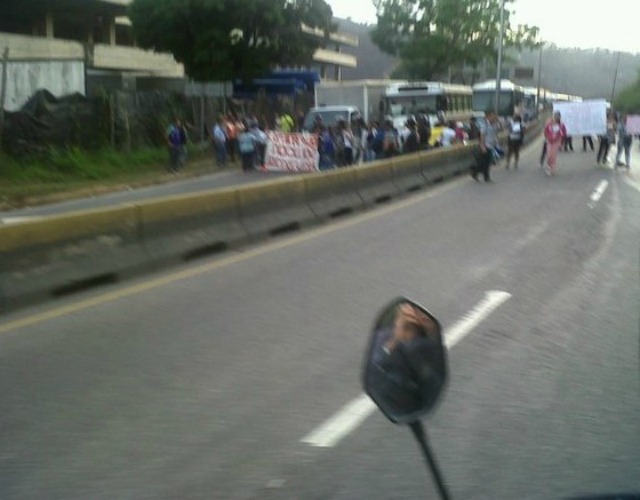 Por protesta cerraron la Panamericana a la altura de Los Cerritos