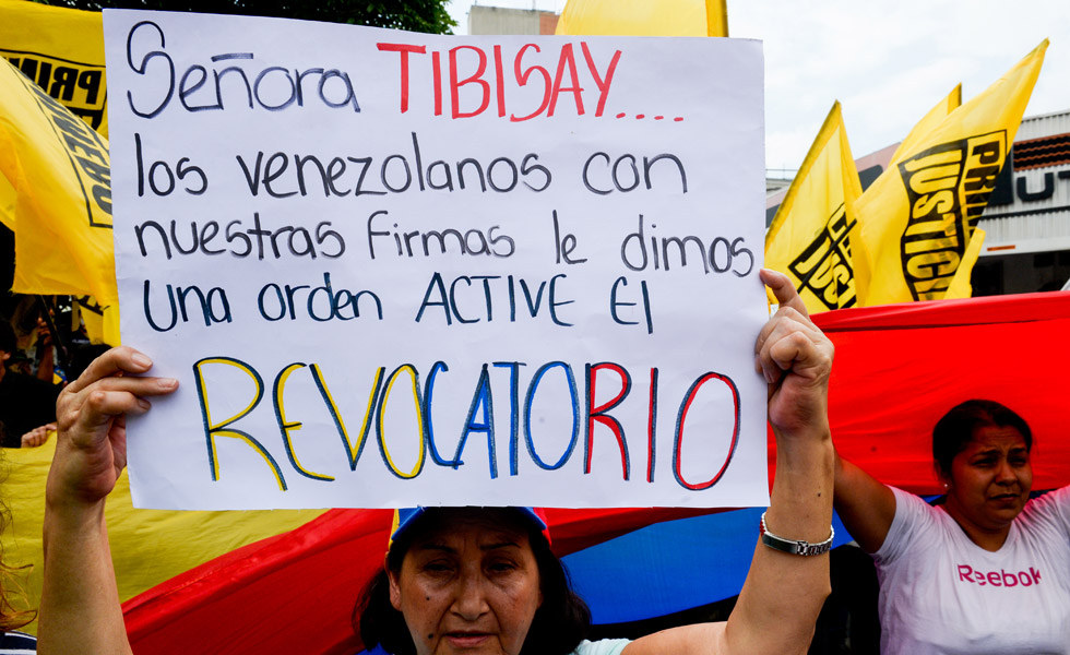 Venezolanos marcharán nuevamente a sedes del CNE este miércoles