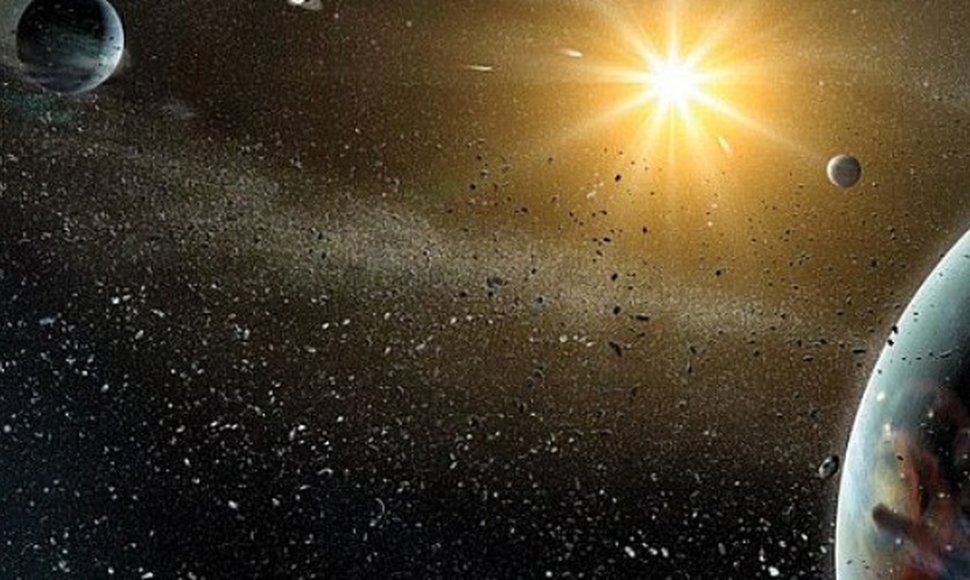 Primeras evidencias de que cometas helados orbitan una estrella como el Sol