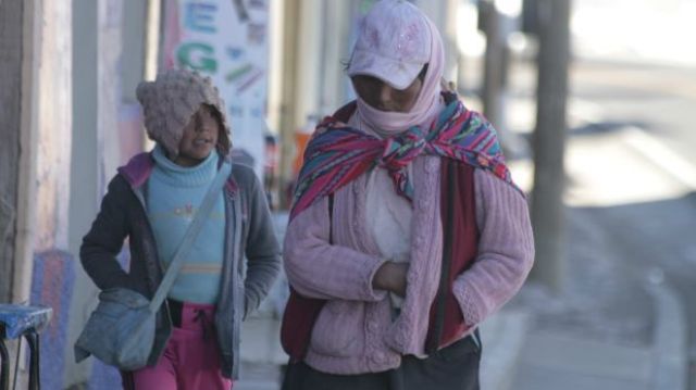 En Imata, la capital del distrito de San Antonio de Chuca, Arequipa, la temperatura llegó a los -14 grados centigrados. Foto: El Comercio