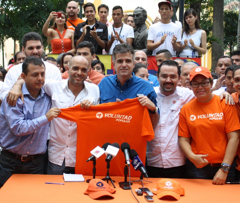 Concejal Gustavo Carmona y más de 100 nuevos activistas se enfilan en Voluntad Popular
