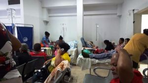 Paralizan transfusiones de sangre por falta de reactivo en el hospital de Guaiparo