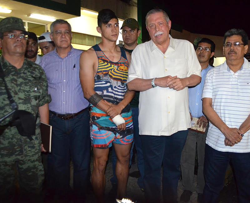 Llamada de auxilio propició el rescate de Alan Pulido