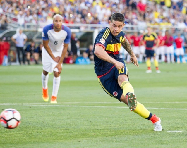 James Rodríguez, jugador de la selección colombiana de futbol (Foto: Reuters)