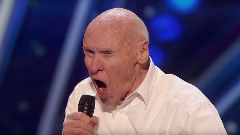 Bisabuelo rockero de 82 años se la comió en America’s Got Talent