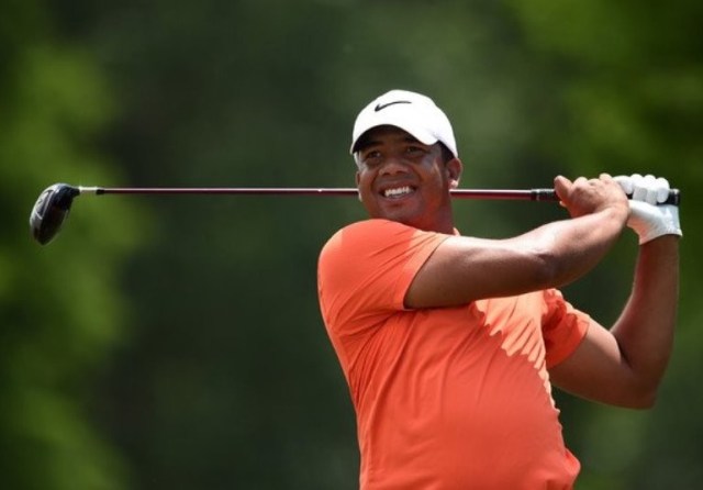 El golfista Jhonattan Vegas inicia la ronda de los venezolanos. Foto: Archivo