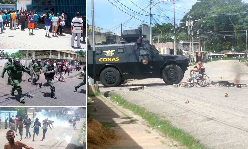 Fuertes protestas, saqueos y heridos en Tucupita por escasez de comida (Videos + Fotos) #30Jun