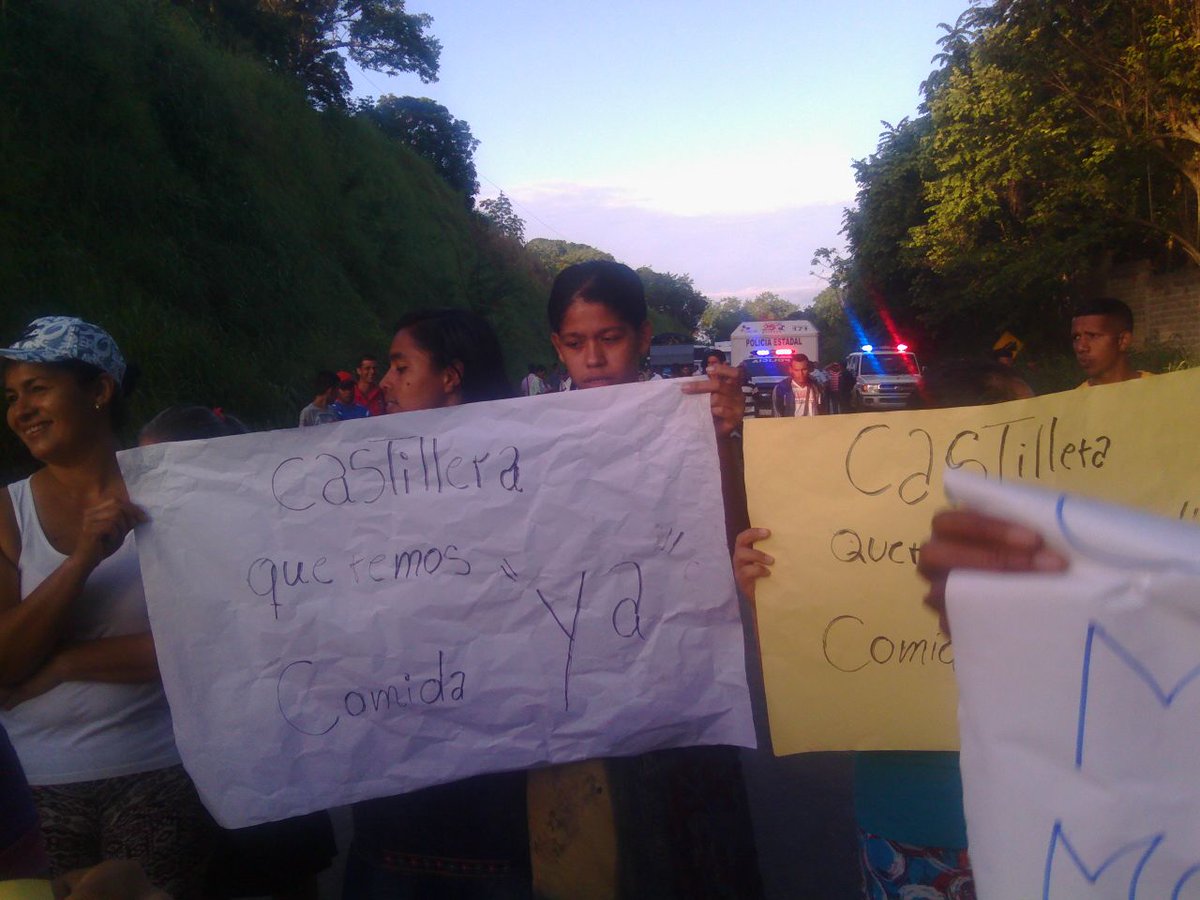 #18Jul: Protestas en Tinaquillo por escasez de alimentos