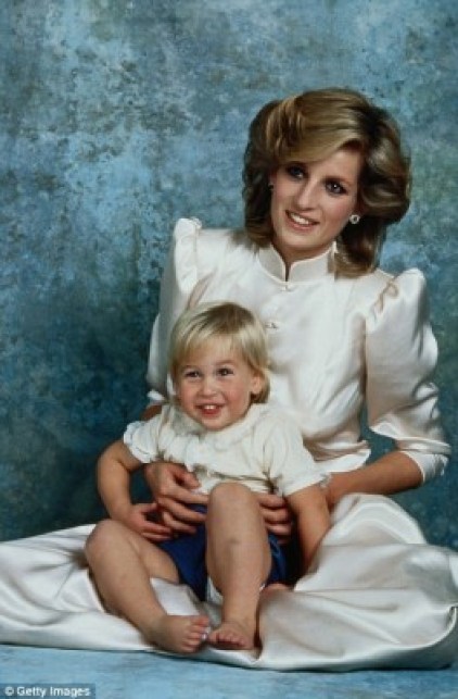 principe william y lady diana