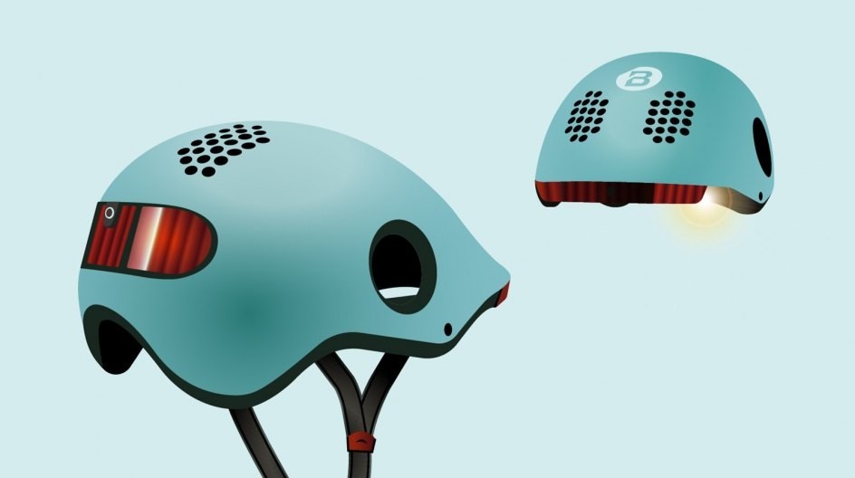 El casco inteligente que mejorará la seguridad de los ciclistas