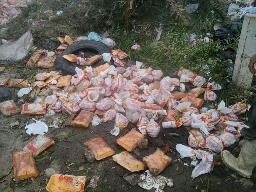 Freddy Paz denunció que Alcaldía de Colón en Zulia desechó casi una tonelada de pollos descompuestos