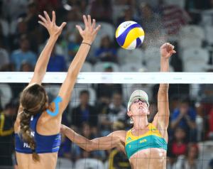 La dupla venezolana perdió ante las australianas en el voleibol de playa (Fotos) #Rio2016