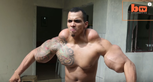 No vas a creer cómo quedó el “Hulk humano” después de desinflar sus impresionantes músculos