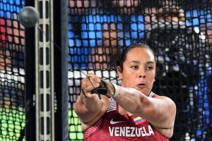 Venezolana Rosa Rodríguez clasifica a la final de lanzamiento de martillo en #Río2016