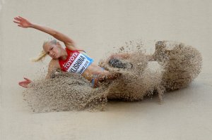 Darya Klishina, única atleta rusa habilitada para competir en Río 2016, fue excluida