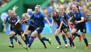 Suecia elimina a Brasil y va por el oro en fútbol femenino de Río-2016