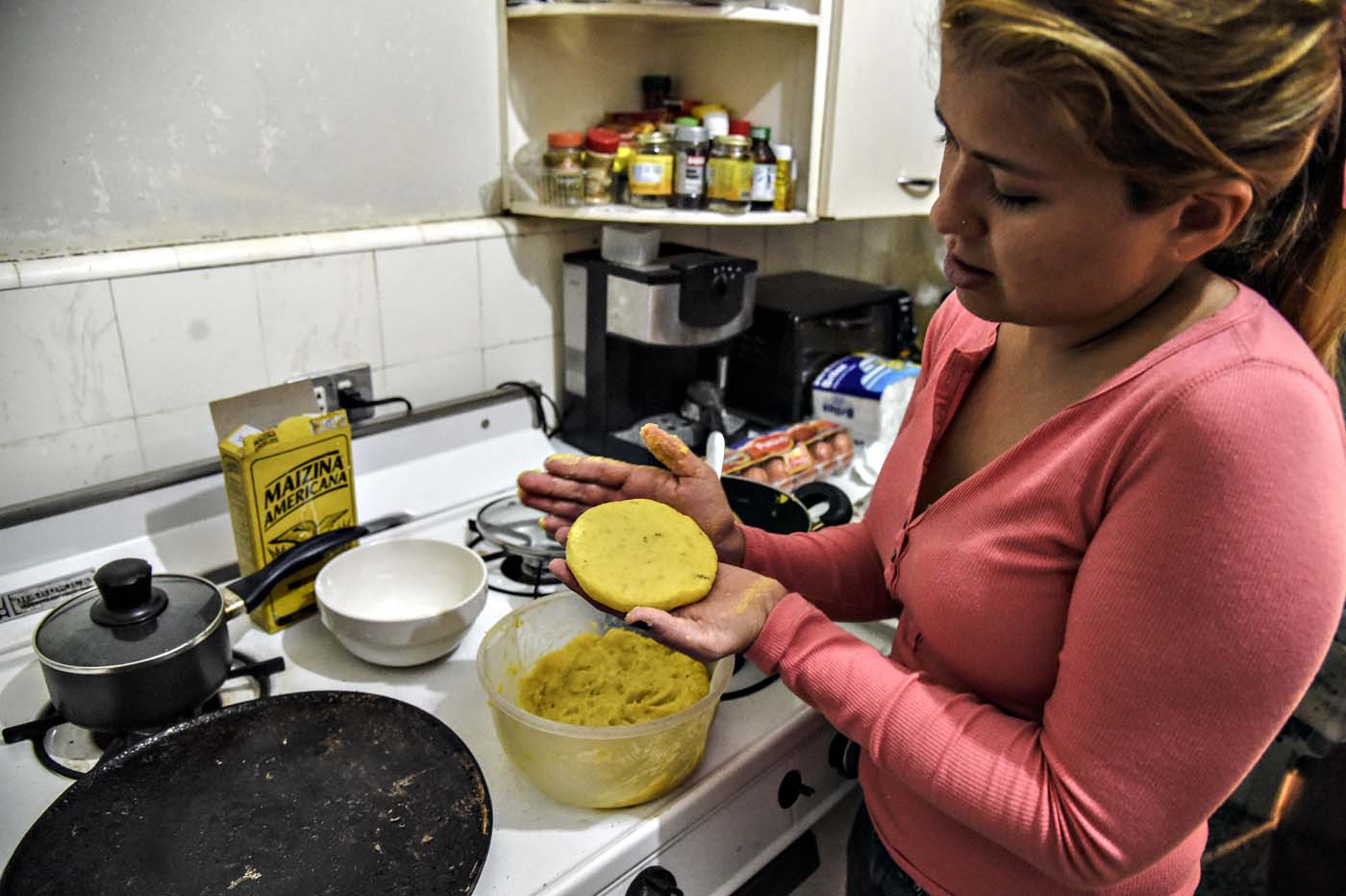 Carne mechada sin carne o arepas de auyama: La crisis en la cocina venezolana (fotos)