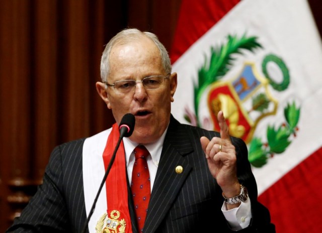 Pedro Pablo Kuczynski, presidente de Perú Foto: Reuters