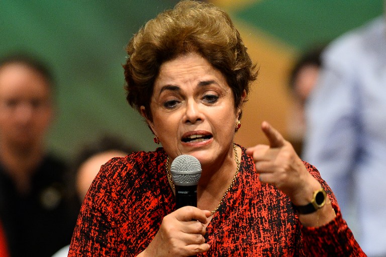 Rousseff denuncia que Brasil va hacia un Estado de excepción